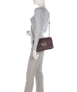 Pinko Shoulder Bags|Crossbody Bags-Love One Classic Shoulder bag sheepskin leather