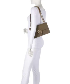 Pinko Shoulder Bags|Crossbody Bags-Love One Classic Shoulder bag fine grain cow leather