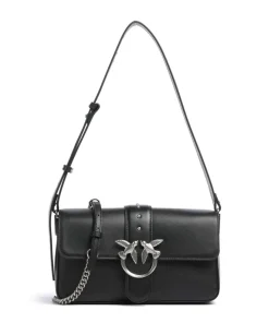 Pinko Shoulder Bags|Crossbody Bags-Love One Classic Slouchy Shoulder bag fine grain cow leather