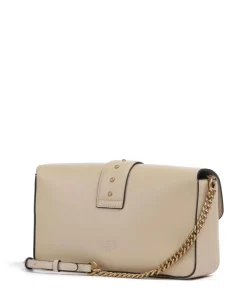 Pinko Shoulder Bags|Crossbody Bags-Love One Classic Slouchy Shoulder bag fine grain cow leather