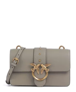 Pinko Crossbody Bags-Love One Mini Crossbody bag softly grained calfskin