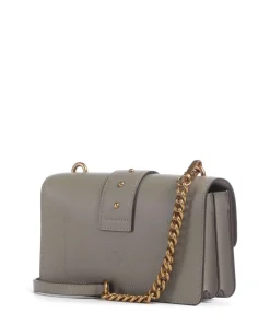 Pinko Crossbody Bags-Love One Mini Crossbody bag softly grained calfskin