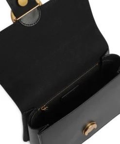 Pinko Clutch & Evening Bags|Handbags-Love One Mini Crossbody bag fine grain cow leather