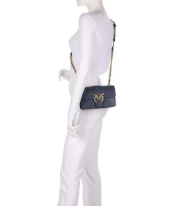 Pinko Clutch & Evening Bags|Crossbody Bags-Love One Mini Crossbody bag softly grained calfskin