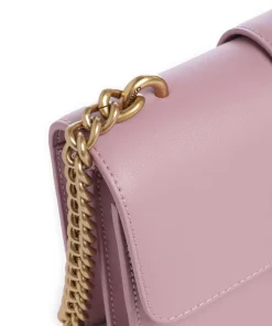 Pinko Clutch & Evening Bags|Crossbody Bags-Love One Mini Crossbody bag softly grained calfskin