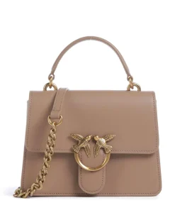 Pinko Handbags|Crossbody Bags-Love One Mini Crossbody bag fine grain cow leather