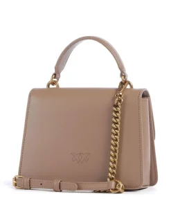 Pinko Handbags|Crossbody Bags-Love One Mini Crossbody bag fine grain cow leather