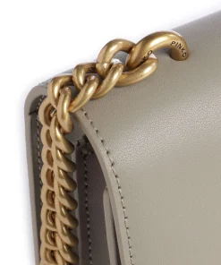 Pinko Clutch & Evening Bags|Crossbody Bags-Love One Mini Crossbody bag softly grained calfskin