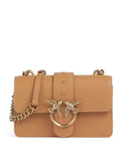 Pinko Clutch & Evening Bags|Crossbody Bags-Love One Mini Crossbody bag softly grained calfskin