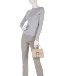 Pinko Handbags|Crossbody Bags-Love One Mini Crossbody bag fine grain cow leather