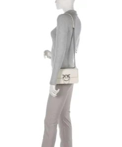 Pinko Shoulder Bags|Crossbody Bags-Love One Mini Shoulder bag fine grain cow leather