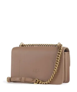 Pinko Shoulder Bags|Crossbody Bags-Love One Mini Shoulder bag fine grain cow leather