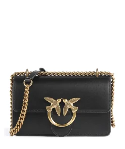 Pinko Shoulder Bags|Crossbody Bags-Love One Mini Shoulder bag fine grain cow leather
