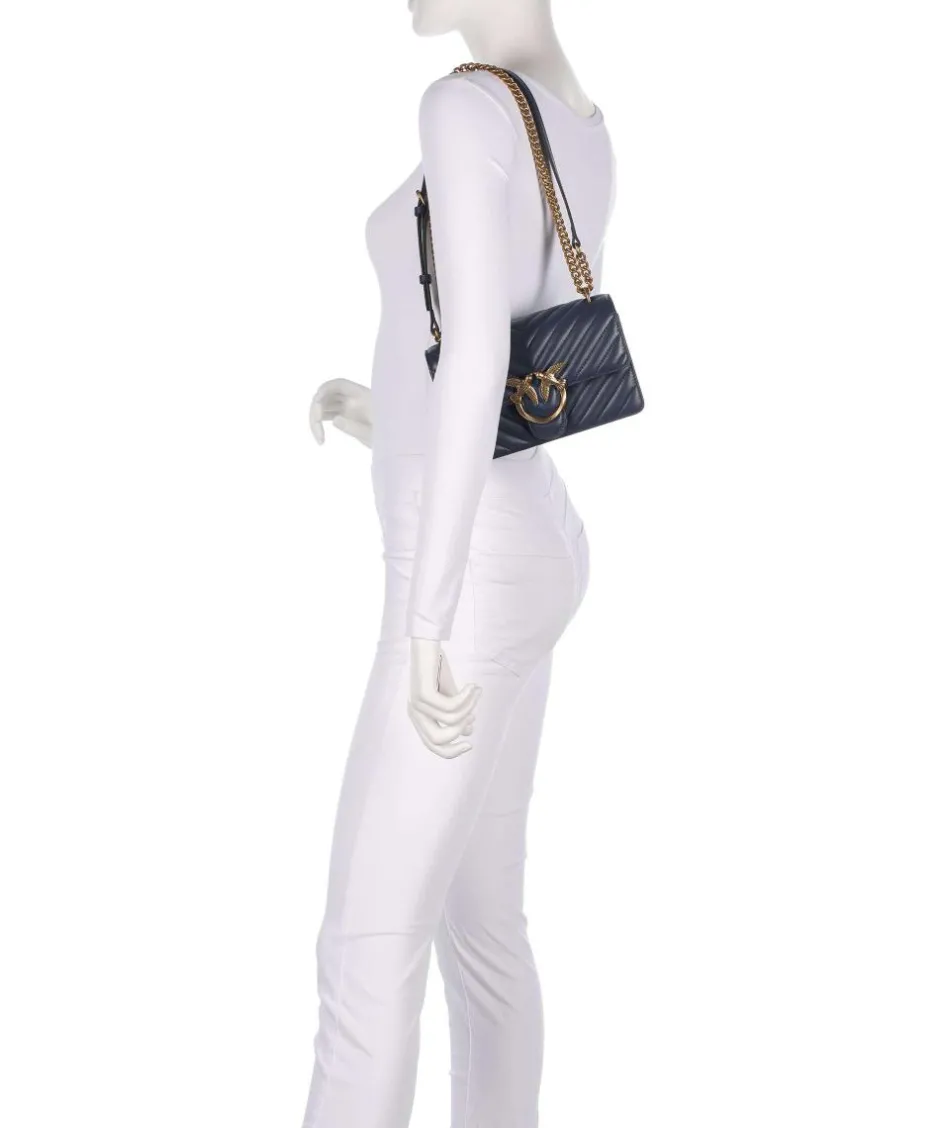Pinko Clutch & Evening Bags|Shoulder Bags-Love One Mini Shoulder bag fine grain leather
