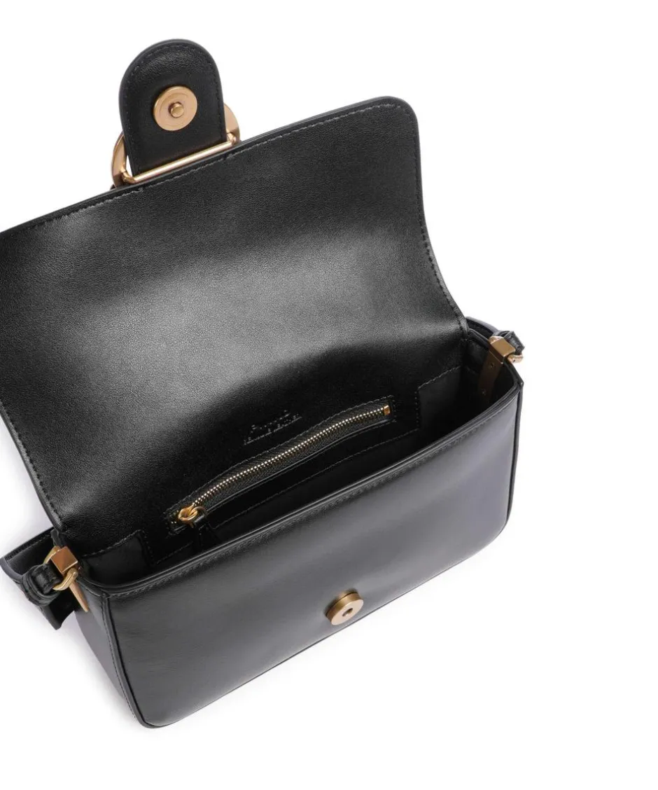 Pinko Shoulder Bags|Crossbody Bags-Love One Mini Slouchy Shoulder bag softly grained calfskin