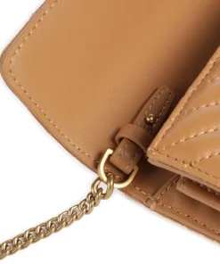 Pinko Wallets|Crossbody Bags-Love One Wallet fine grain cow leather