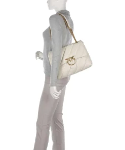 Pinko Shoulder Bags-Love Puff Big Shoulder bag sheepskin leather