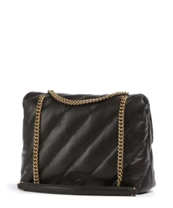 Pinko Shoulder Bags-Love Puff Big Shoulder bag sheepskin leather