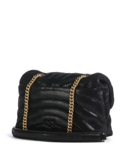 Pinko Clutch & Evening Bags|Shoulder Bags-Love Puff Mini Shoulder bag suede