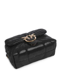 Pinko Clutch & Evening Bags|Shoulder Bags-Love Puff Mini Shoulder bag suede