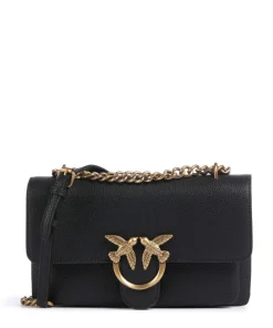Pinko Shoulder Bags|Crossbody Bags-Love Soft Mini Shoulder bag grained leather