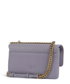 Pinko Shoulder Bags|Crossbody Bags-Love Soft Mini Shoulder bag grained leather