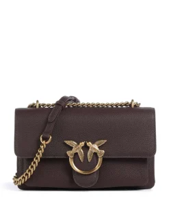 Pinko Shoulder Bags|Crossbody Bags-Love Soft Mini Shoulder bag grained leather