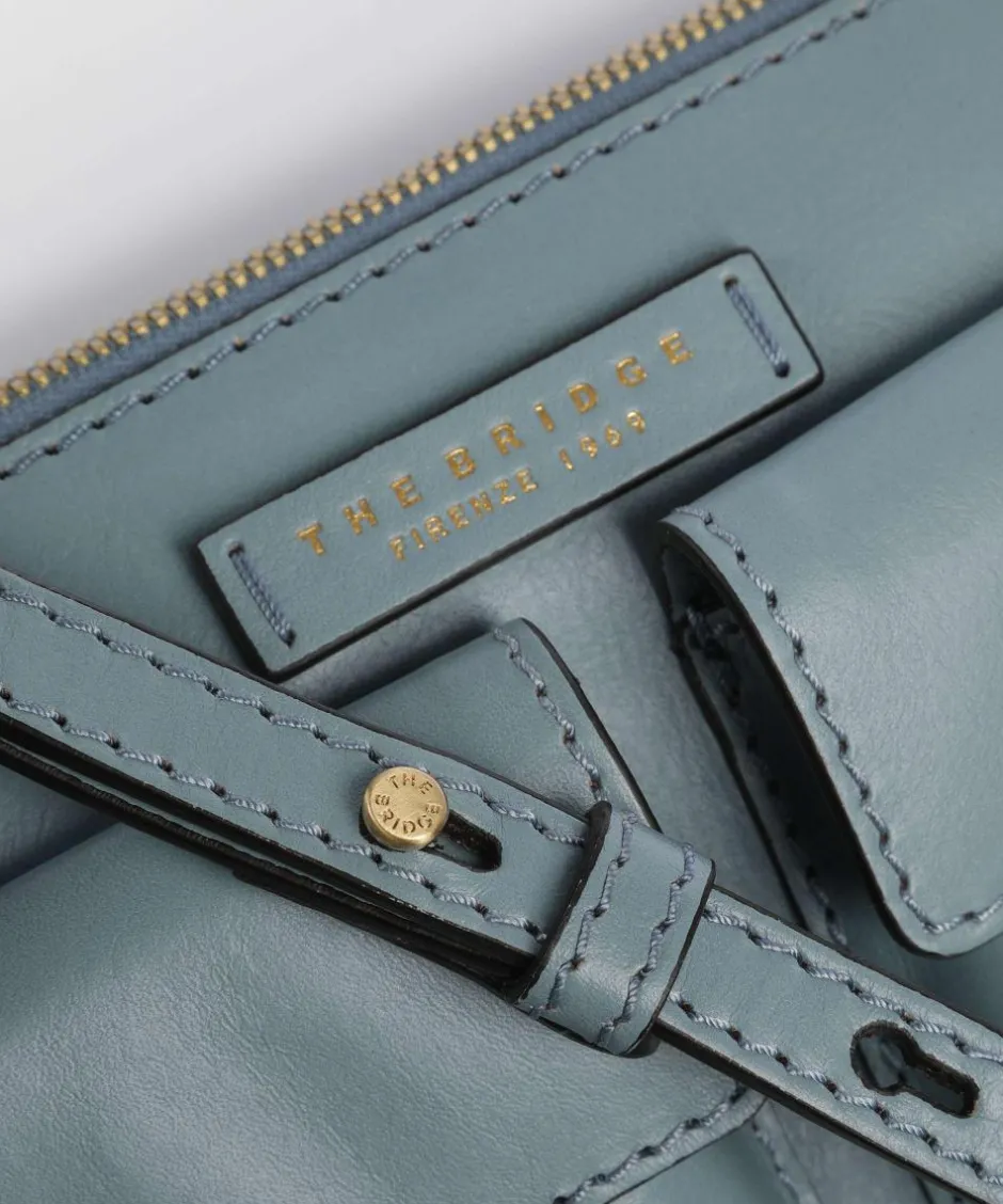 The Bridge Crossbody Bags-Lucrezia Crossbody bag fine grain cow leather