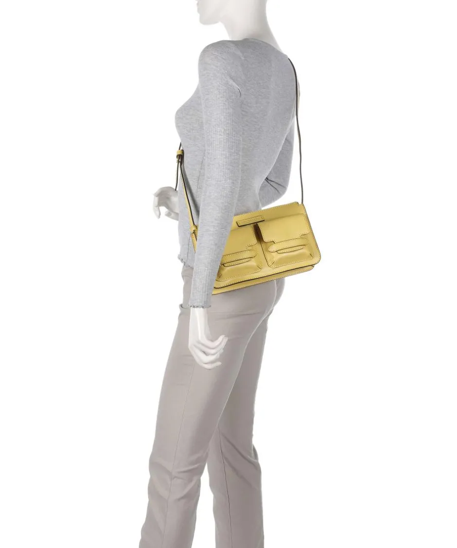 The Bridge Crossbody Bags-Lucrezia Crossbody bag fine grain cow leather