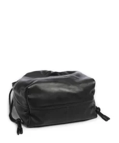 Liebeskind Shoulder Bags|Hobo Bags-Lya Sheep Natural M Bucket bag sheepskin leather