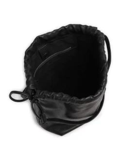 Liebeskind Shoulder Bags|Hobo Bags-Lya Sheep Natural M Bucket bag sheepskin leather