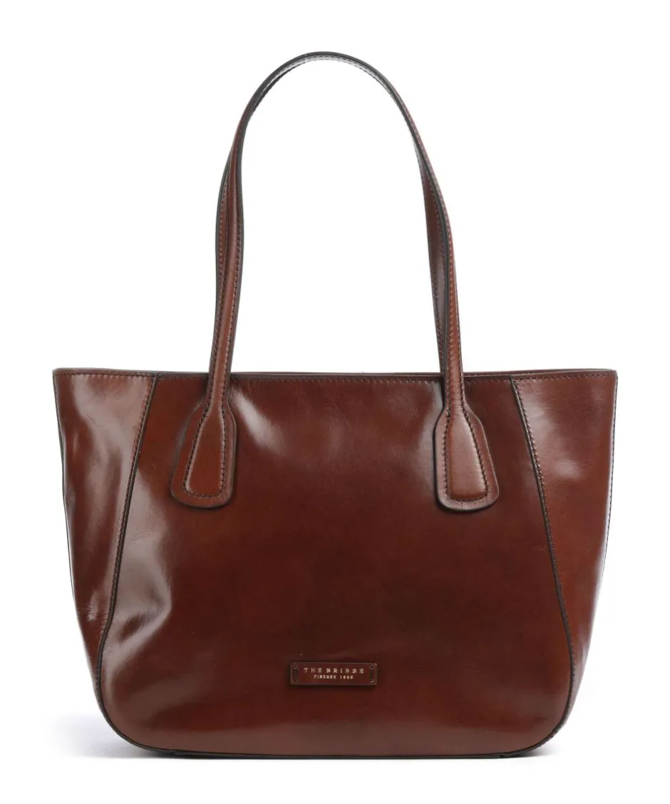 The Bridge Tote Bags-Maddalena Tote bag fine grain cow leather