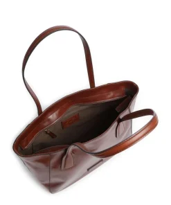 The Bridge Tote Bags-Maddalena Tote bag fine grain cow leather