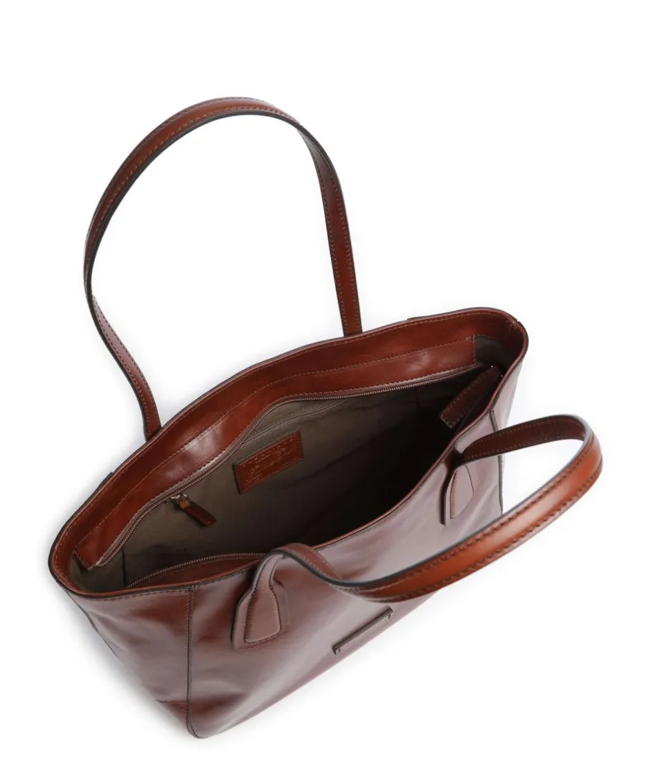 The Bridge Tote Bags-Maddalena Tote bag fine grain cow leather