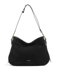 Coccinelle Shoulder Bags|Hobo Bags-Magie Suede Hobo bag brushed leather, grained leather