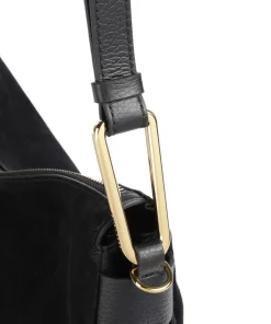 Coccinelle Shoulder Bags|Hobo Bags-Magie Suede Hobo bag brushed leather, grained leather