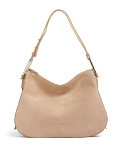 Coccinelle Shoulder Bags|Hobo Bags-Magie Suede Hobo bag brushed leather, grained leather
