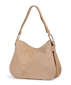 Coccinelle Shoulder Bags|Hobo Bags-Magie Suede Hobo bag brushed leather, grained leather