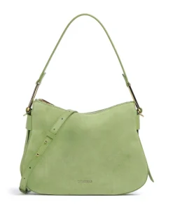 Coccinelle Shoulder Bags|Hobo Bags-Magie Suede Hobo bag brushed leather
