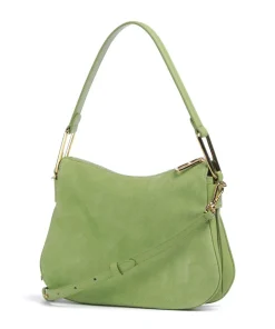 Coccinelle Shoulder Bags|Hobo Bags-Magie Suede Hobo bag brushed leather