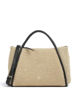 Abro Handbags-Maglia Raffia Willow Handbag bast
