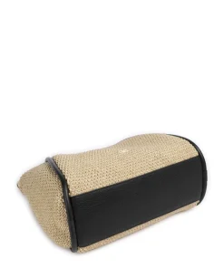 Abro Handbags-Maglia Raffia Willow Handbag bast