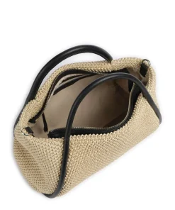 Abro Handbags-Maglia Raffia Willow Handbag bast
