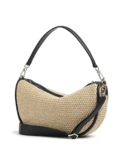 Abro Shoulder Bags|Hobo Bags-Maglia Raffia Willow Hobo bag bast