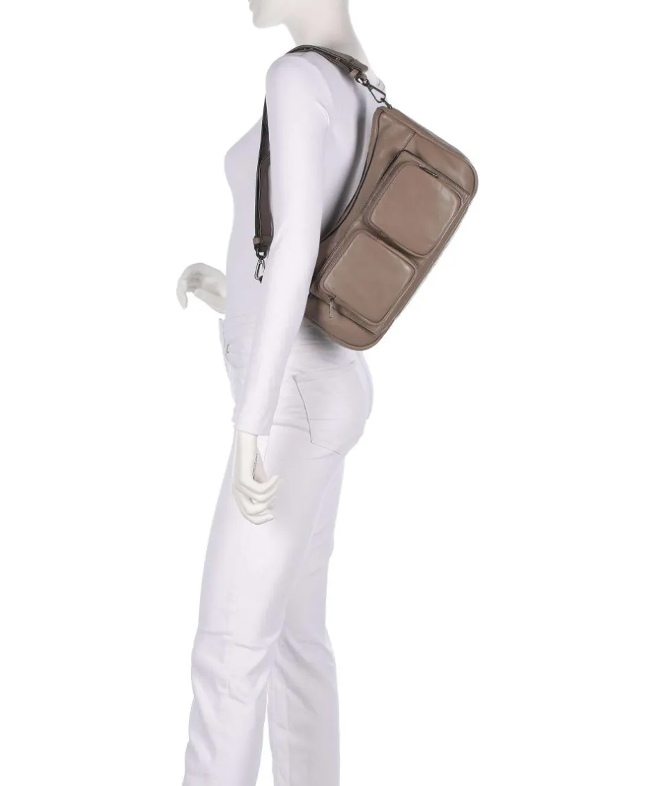 Liebeskind Shoulder Bags-Maia Sheep Natural M Shoulder bag sheepskin leather