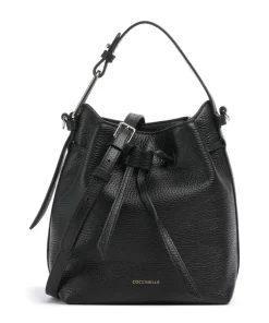 Coccinelle Hobo Bags|Crossbody Bags-Malory Bucket bag grained leather