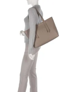 Coccinelle Tote Bags-Malory Tote bag grained cow leather