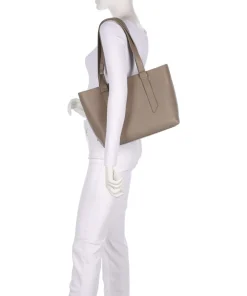 Coccinelle Tote Bags-Malory Tote bag grained leather