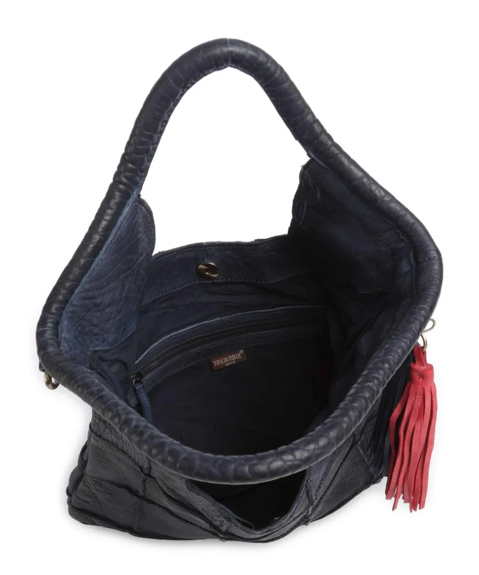 Taschendieb Wien Tote Bags-Malvengasse 1 Tote bag sheepskin leather