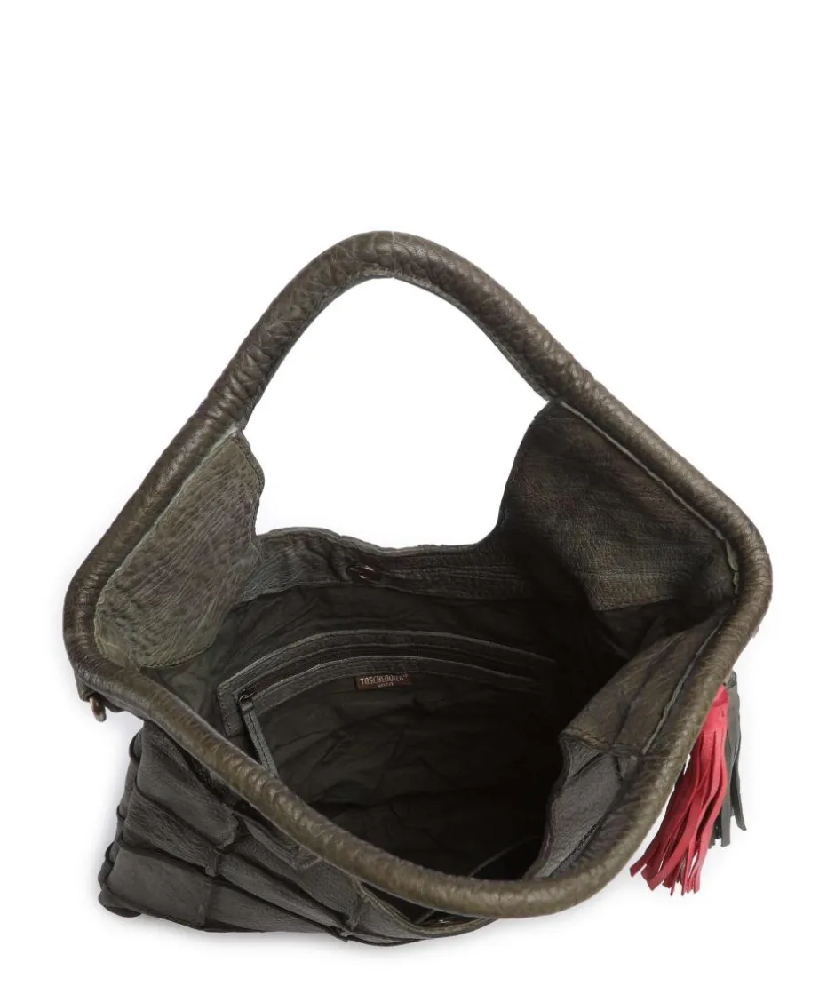Taschendieb Wien Tote Bags-Malvengasse 1 Tote bag sheepskin leather